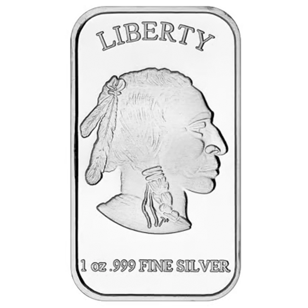 STM 1oz Buffalo Silver Bar