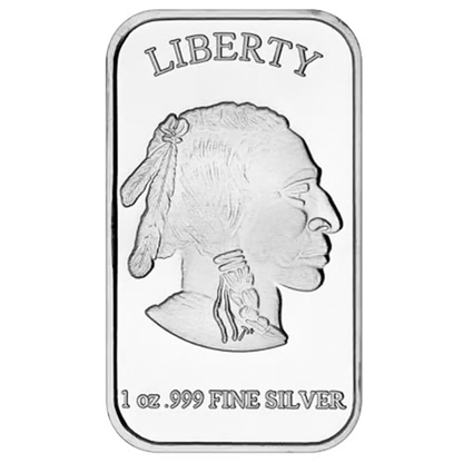 STM 1oz Buffalo Silver Bar