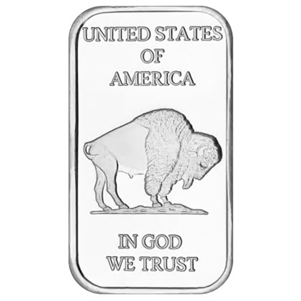 STM 1oz Buffalo Silver Bar