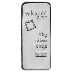 1kg Valcambi Silver Cast Bar
