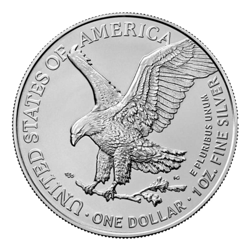 1oz American Eagle Silver Coin (Back-Dated)