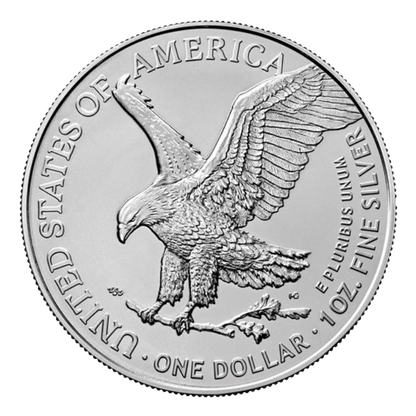 1oz American Eagle Silver Coin (Back-Dated)