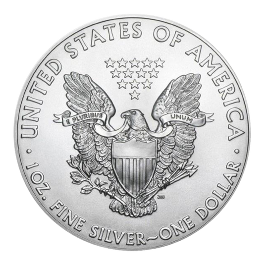 1oz American Eagle Silver Coin (Back-Dated)