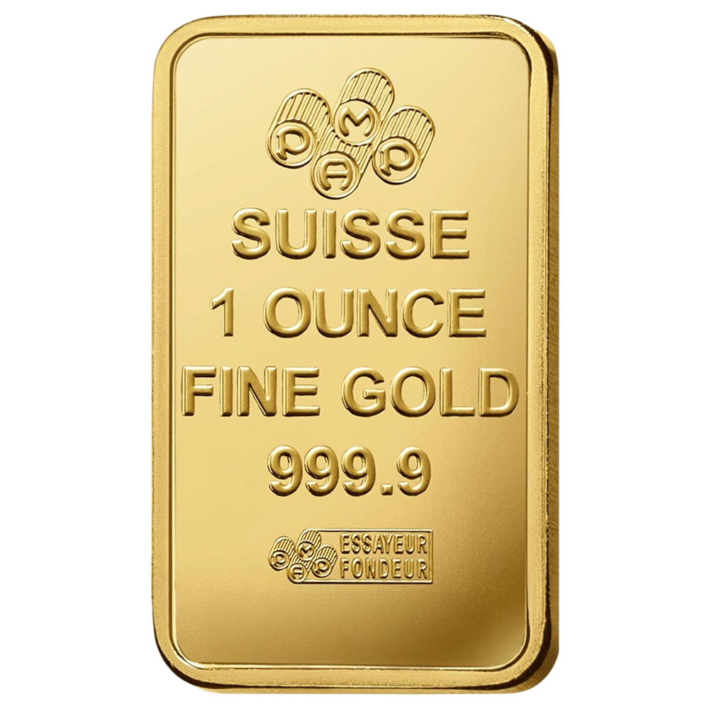 1oz Gold PAMP Fortuna Bar