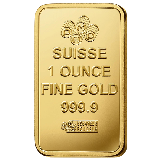 1oz Gold PAMP Fortuna Bar
