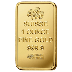 1oz Gold PAMP Fortuna Bar