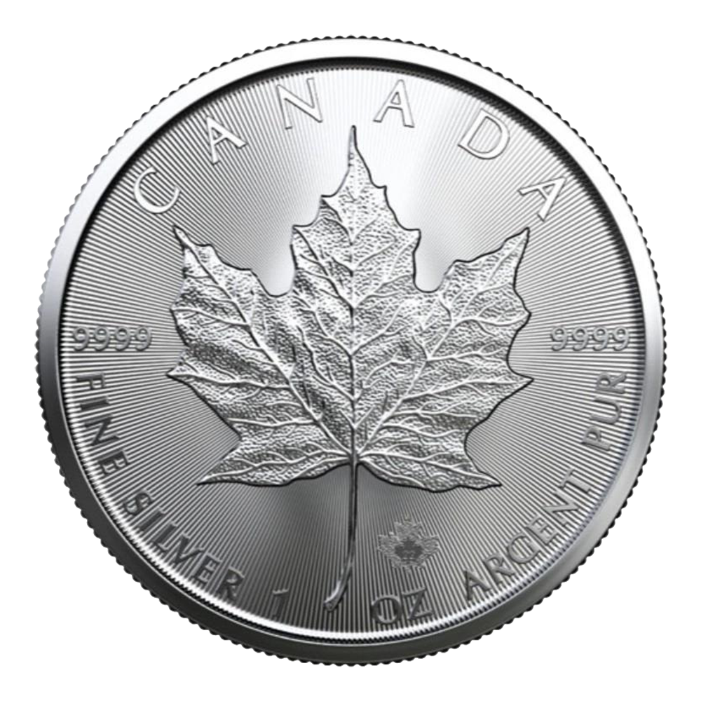 1oz Silver Canadian Maple Leaf Coin 2022