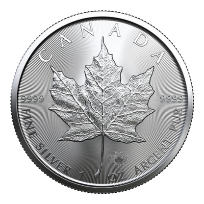 1oz Silver Canadian Maple Leaf Coin 2022