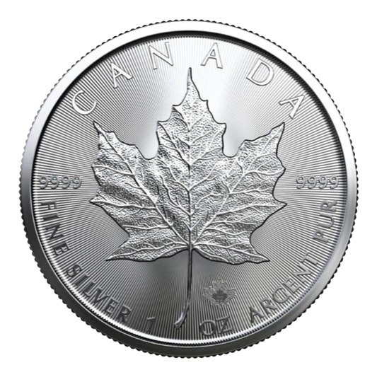 1oz Silver Canadian Maple Leaf Coin 2022